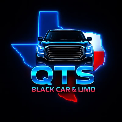 QTS Black Car & Limo Logo