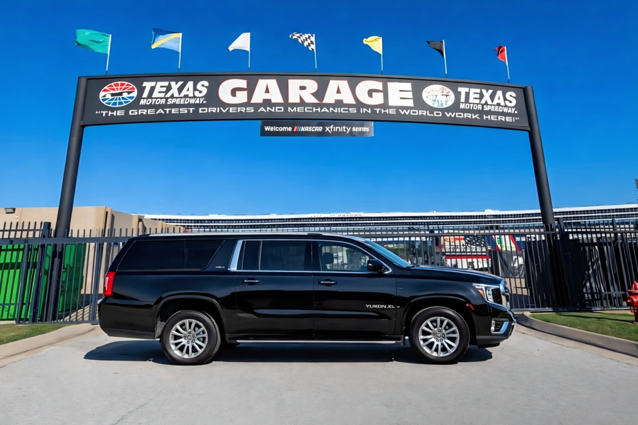 Texas Motor Speedway with GMC SUV