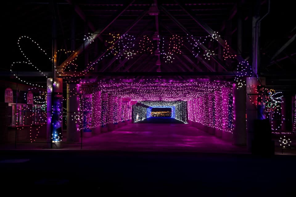 Texas Motor Speedway Gift of Lights drive-through attraction